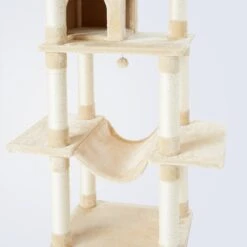 Frisco 78-in Faux Fur Cat Tree & Condo -Frisco 128068 PT2. AC SS1800 V1505930983