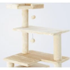 Frisco 78-in Faux Fur Cat Tree & Condo -Frisco 128068 PT4. AC SS1800 V1505930980
