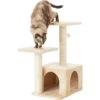 Frisco 28-in Faux Fur Cat Tree & Condo -Frisco 128073 MAIN. AC SS1800 V1584451166