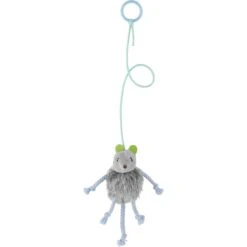 Frisco Bouncy Mouse Plush Teaser Cat Toy With Catnip