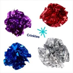 Frisco Colorful Crinkle Ball Cat Toy 9 Frisco Colorful Crinkle Ball Cat Toy -Frisco 166330 PT2. AC SS1800 V1686579202