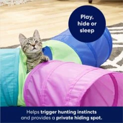 Frisco Foldable Play Tri-Tunnel Cat Toy -Frisco 166382 PT2. AC SS1800 V1682976333