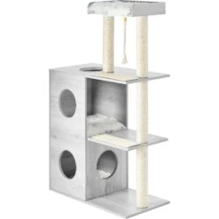 Frisco 52-in Modern Cat Tree & Condo -Frisco 177911 PT6. AC SS1800 V1584453526