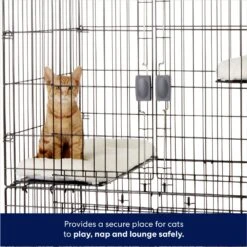 Frisco Collapsible Wire Cat Cage Playpen -Frisco 185867 PT4. AC SS1800 V1671120932