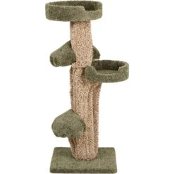 Frisco 49-in Tree-Shaped Real Carpet Wooden Cat Tree -Frisco 208944 PT2. AC SS1800 V1647632784