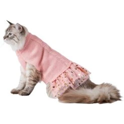 Frisco Cable Knit Dog & Cat Sweater Dress -Frisco 223706 PT2. AC SS1800 V1608819438
