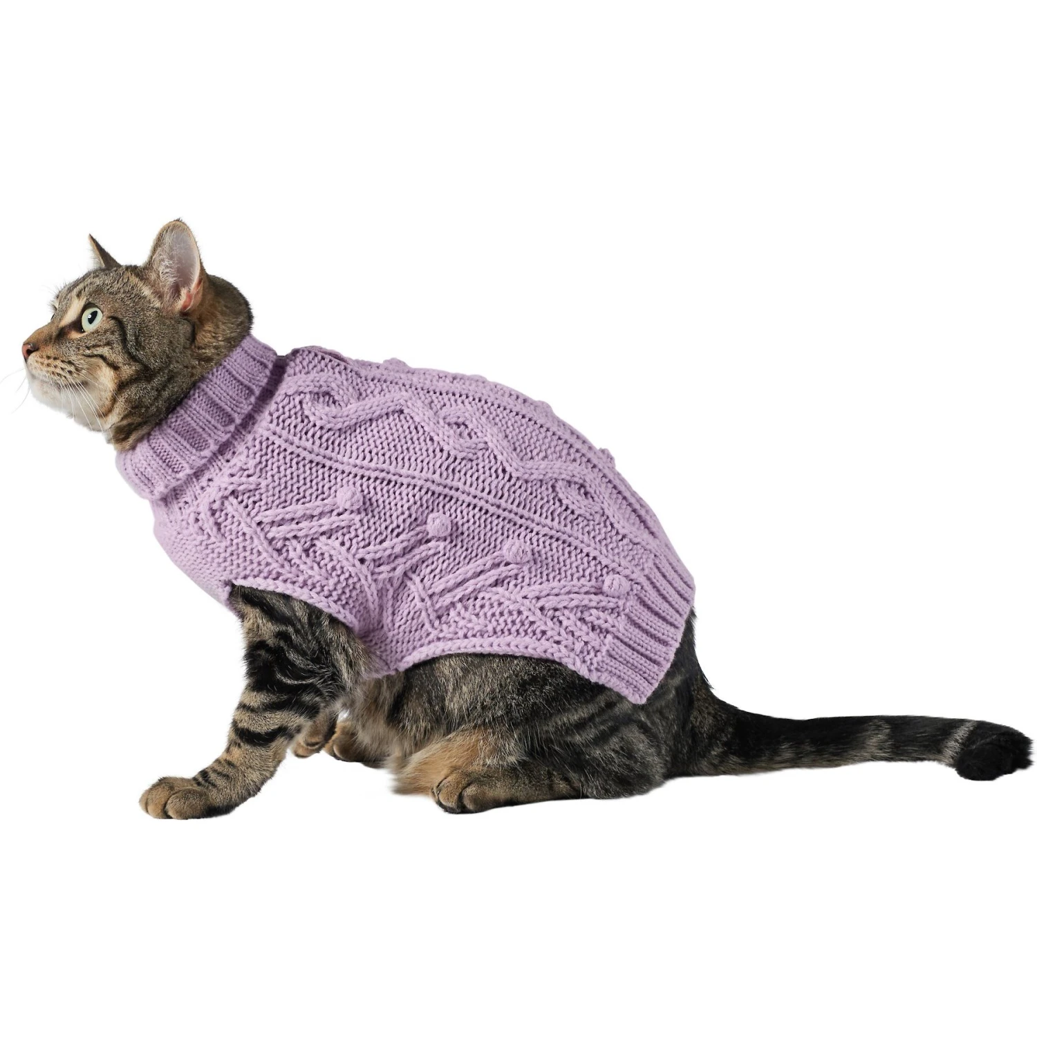 Frisco Bobble-Knit Dog & Cat Turtleneck Sweater 5 Frisco Bobble-Knit Dog & Cat Turtleneck Sweater - Image 3