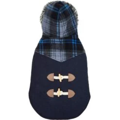 Frisco Plaid Hooded Insulated Dog & Cat Peacoat -Frisco 223874 PT5. AC SS1800 V1599160901