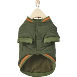 Frisco Mediumweight Insulated Quilted Bomber Dog & Cat Coat -Frisco 223977 PT4. AC SS1800 V1599054067