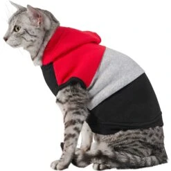 Frisco Colorblock Dog & Cat Sleeveless Hoodie -Frisco 224263 PT3. AC SS1800 V1637677889