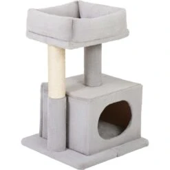 Frisco 24.8-in Faux Fur Cat Tree & Condo -Frisco 236544 PT2. AC SS1800 V1637694132