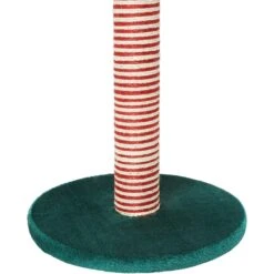 Frisco Holiday 29.5-in Candy Cane Sisal Cat Scratching Post With Toy -Frisco 236565 PT5. AC SS1800 V1601330796