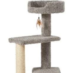 Frisco 41.5-in Real Carpet Wooden Cat Tree -Frisco 244527 PT4. AC SS1800 V1603204601