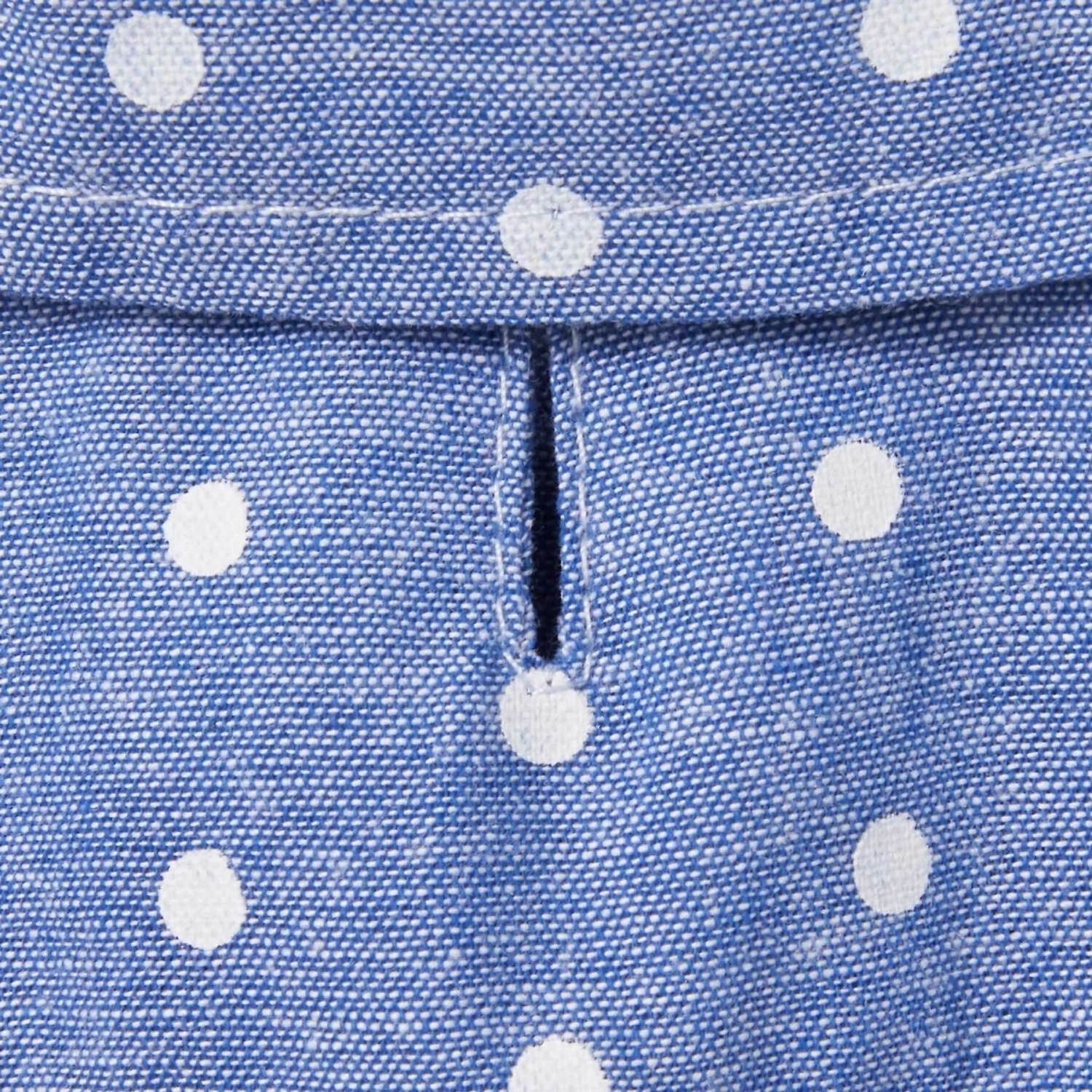 Frisco Polka Dot Chambray Dog & Cat Button Up Shirt 8 Frisco Polka Dot Chambray Dog & Cat Button Up Shirt - Image 6