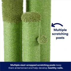 Frisco Cactus Cat Scratching Post -Frisco 252548 PT2. AC SS1800 V1667229384