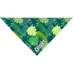 Frisco Tropical Palms Personalized Dog & Cat Bandana -Frisco 254259 PT2. AC SS1800 V1696443248