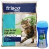 Fresh Step Products Fresh Scent Cat Litter Deodorizing Crystals & Frisco Pine Pellet Unscented Non-Clumping Wood Cat Litter -Frisco 255591 MAIN. AC SS1800 V1660255241