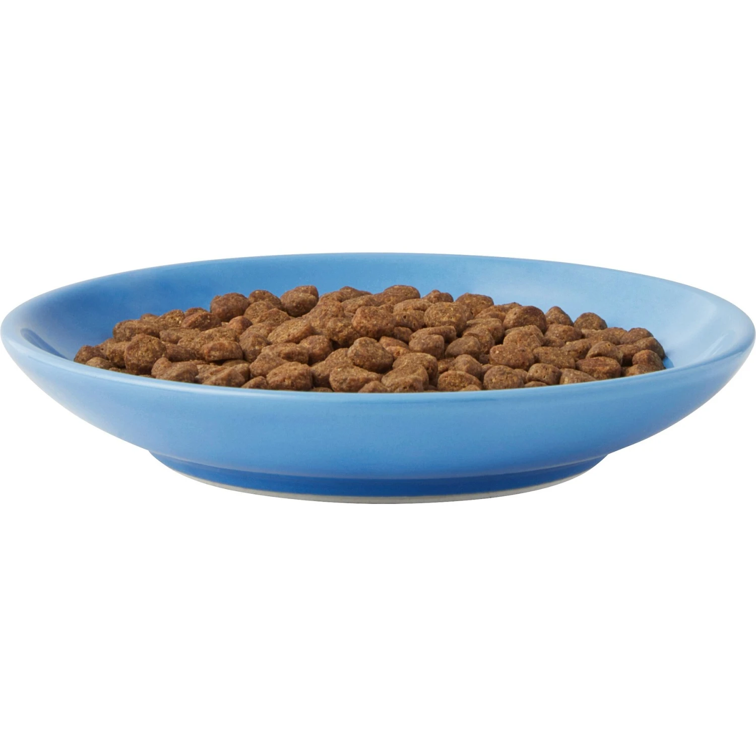 Frisco Cat Face Non-skid Ceramic Cat Dish, Blue 7 Frisco Cat Face Non-skid Ceramic Cat Dish, Blue - Image 5