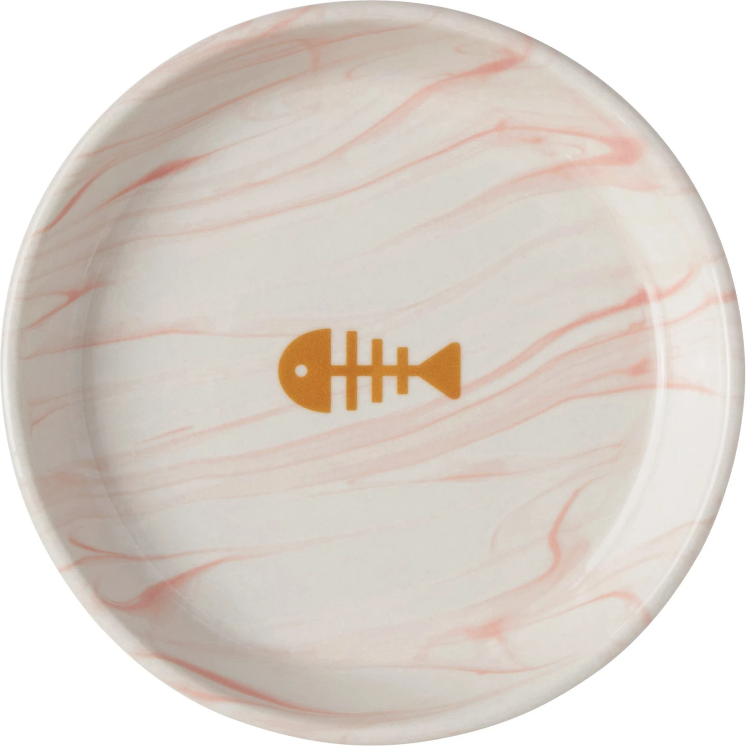 Frisco Marble Design Non-skid Ceramic Cat Dish 6 Frisco Marble Design Non-skid Ceramic Cat Dish - Image 4