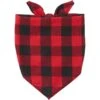 Red Buffalo Plaid Dog & Cat Bandana 2 Red Buffalo Plaid Dog & Cat Bandana -Frisco 267899 MAIN. AC SS1800 V1637679744