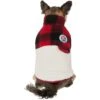 Frisco Mediumweight Red Plaid Insulated Dog & Cat Sherpa Coat -Frisco 268320 MAIN. AC SS1800 V1628779371