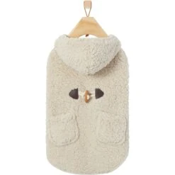 Frisco Lightweight Soft Sherpa Dog & Cat Coat, Oatmeal -Frisco 268328 PT4. AC SS1800 V1628779618
