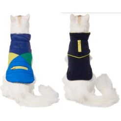 Frisco Mediumweight Colorblock 2-in-1 Dog & Cat Fleece Coat -Frisco 268350 PT2. AC SS1800 V1628792216