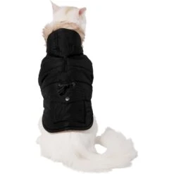 Frisco Mid-Heavyweight Cinching Insulated Dog & Cat Parka, Black/Red Plaid 11 Frisco Mid-Heavyweight Cinching Insulated Dog & Cat Parka, Black/Red Plaid -Frisco 268382 PT2. AC SS1800 V1628797605