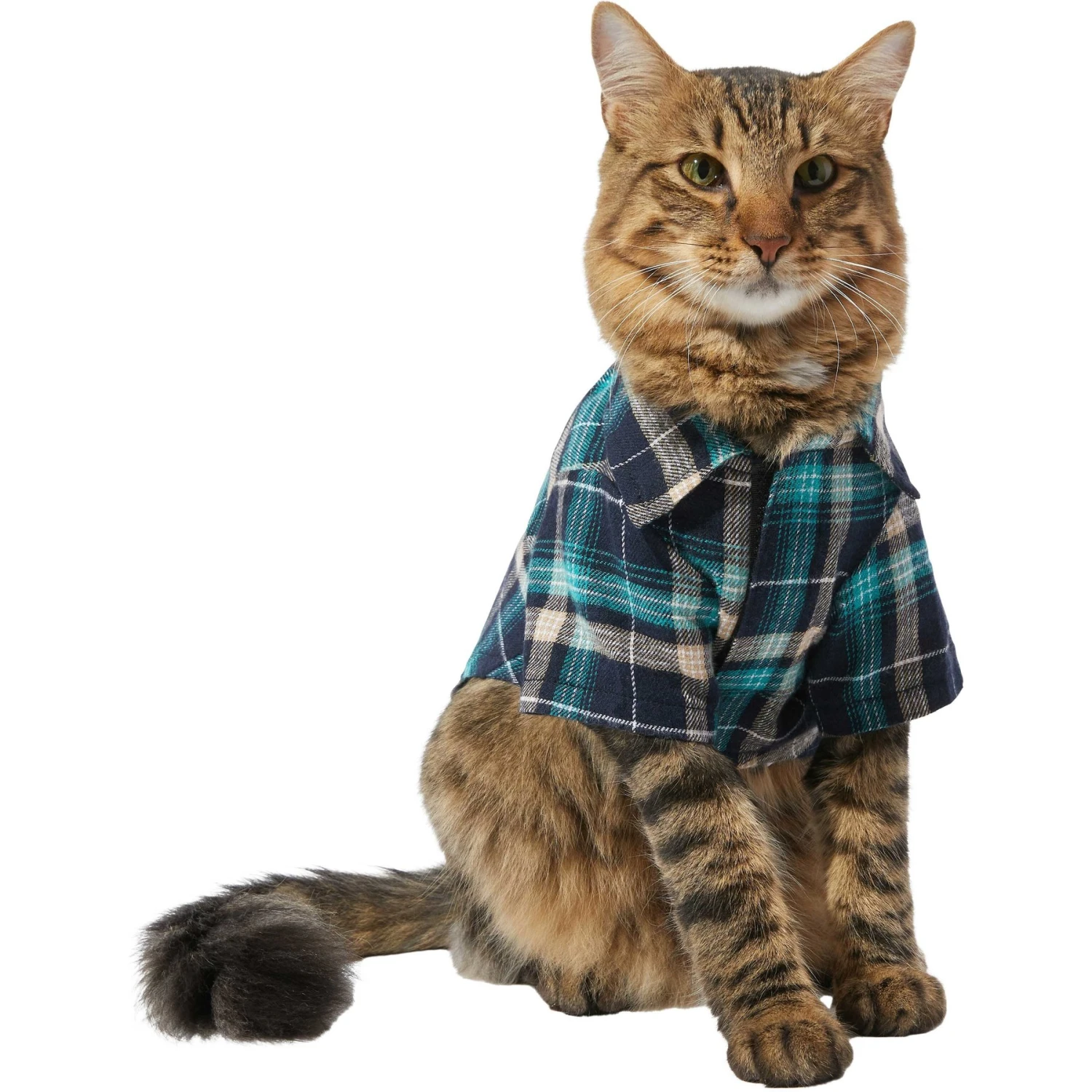Frisco Multi-Plaid Dog & Cat Flannel Shirt 6 Frisco Multi-Plaid Dog & Cat Flannel Shirt - Image 4