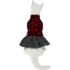 Frisco Flannel Dog & Cat Dress -Frisco 268645 PT3. AC SS1800 V1637657232