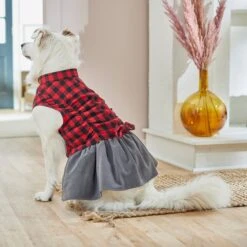 Frisco Flannel Dog & Cat Dress -Frisco 268645 PT8. AC SS1800 V1629756634
