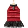 Frisco Chenille Knit Striped Dog & Cat Dress -Frisco 268668 MAIN. AC SS1800 V1637689958