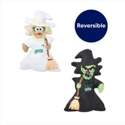 Frisco Halloween Good Witch, Bad Witch Reversible Plush Cat Toy With Catnip -Frisco 270301 PT2. AC SS1800 V1689872847