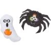 Frisco Halloween Spider & Ghost Plush Cat Toy With Catnip, 2 Count -Frisco 270315 MAIN. AC SS1800 V1621949012