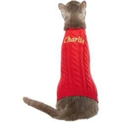 Frisco Personalized Dog & Cat Cable Knitted Sweater 11 Frisco Personalized Dog & Cat Cable Knitted Sweater -Frisco 285168 PT3. AC SS1800 V1628777262