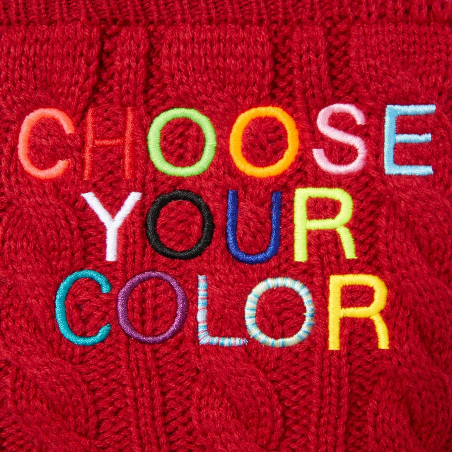 Frisco Personalized Dog & Cat Cable Knitted Sweater 8 Frisco Personalized Dog & Cat Cable Knitted Sweater - Image 6