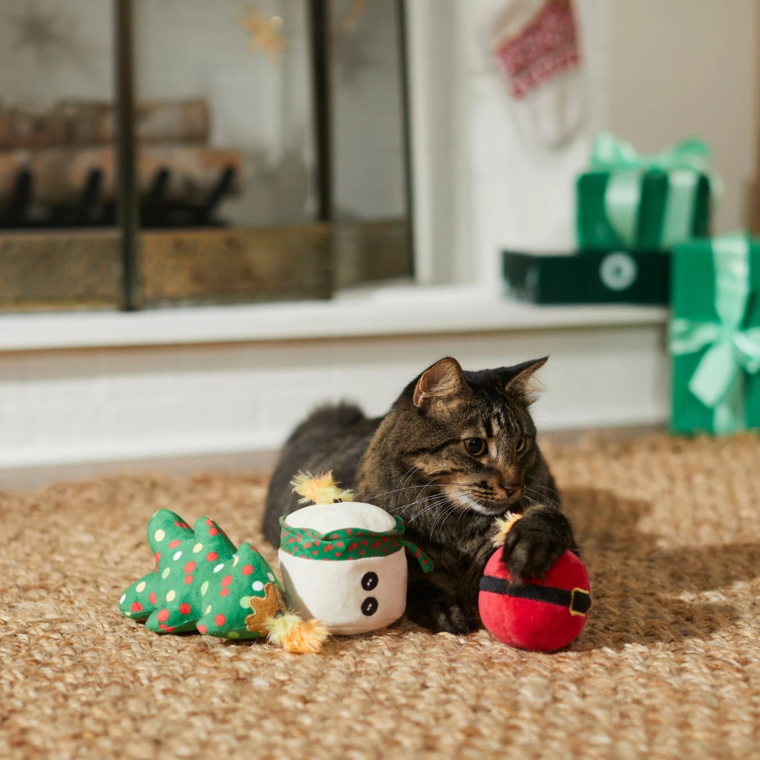 Frisco Holiday Candles Plush Cat Toy With Catnip 5 Frisco Holiday Candles Plush Cat Toy With Catnip - Image 3