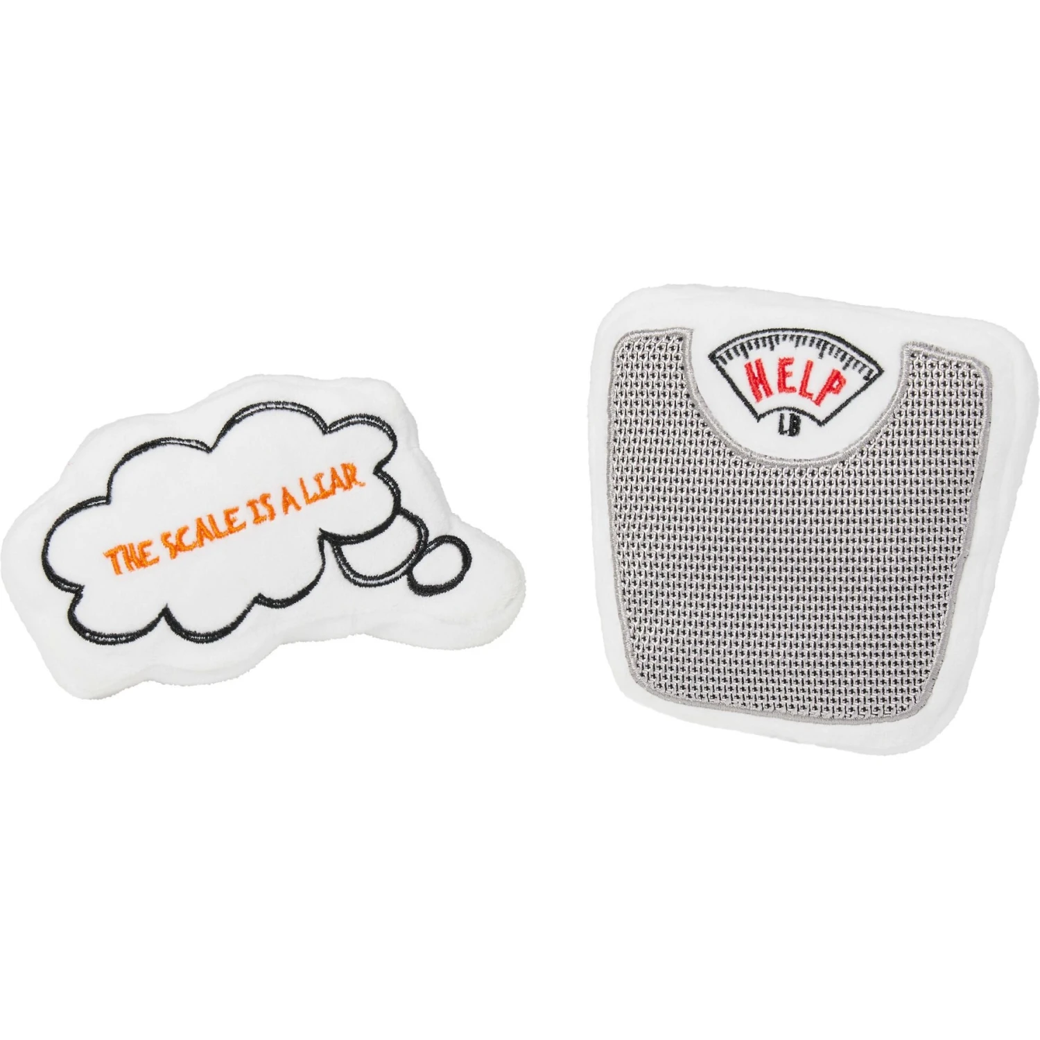 Frisco Scale & Message Bubble Plush Cat Toy With Catnip, 2 Count 3 Frisco Scale & Message Bubble Plush Cat Toy With Catnip, 2 Count