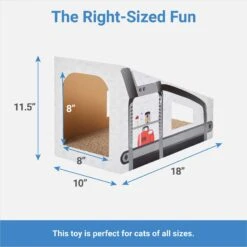 Frisco Treadmill Cardboard Cat House 7 Frisco Treadmill Cardboard Cat House -Frisco 288967 PT1. AC SS1800 V1640722407