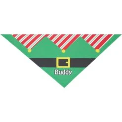 Frisco Santa's Favorite Elf Personalized Dog & Cat Bandana -Frisco 301369 PT3. AC SS1800 V1627653711