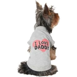Frisco I Love Daddy Dog & Cat T-Shirt, Gray & Frisco I Love Mommy Dog & Cat T-Shirt 12 Frisco I Love Daddy Dog & Cat T-Shirt, Gray & Frisco I Love Mommy Dog & Cat T-Shirt -Frisco 302760 PT1. AC SS1800 V1623054740