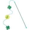Frisco St. Patrick's Shamrock Teaser Wand Cat Toy With Catnip -Frisco 303108 MAIN. AC SS1800 V1641230189