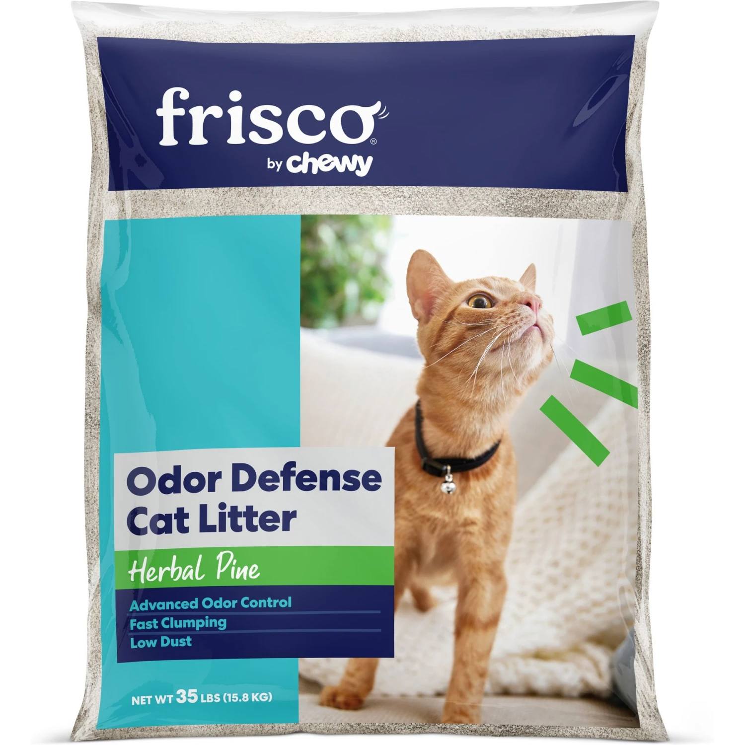 Frisco Odor Defense Herbal Pine Scented Clumping Clay Cat Litter 3 Frisco Odor Defense Herbal Pine Scented Clumping Clay Cat Litter