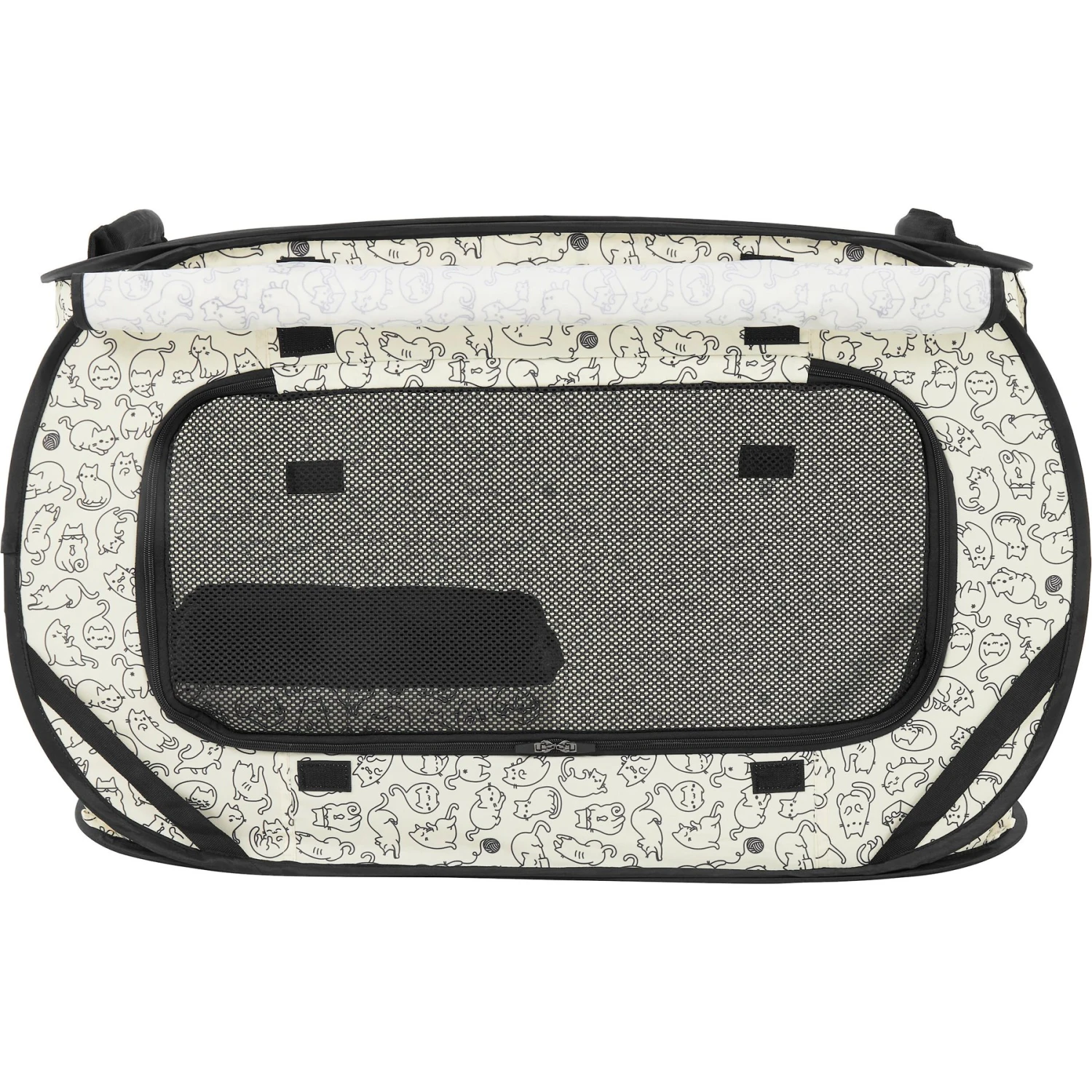 Frisco Collapsible Cat Cage, Litter Box, & Mat 5 Frisco Collapsible Cat Cage, Litter Box, & Mat - Image 3