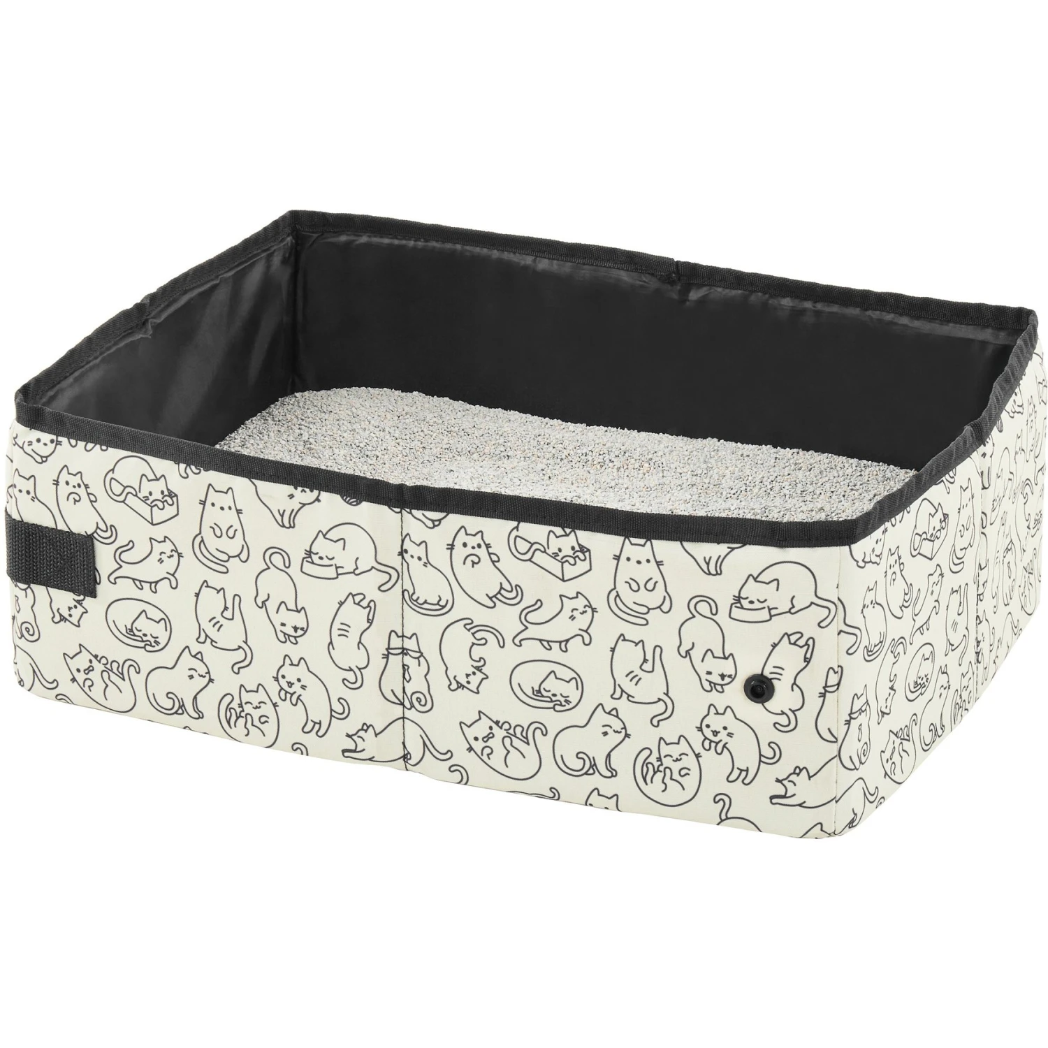 Frisco Collapsible Cat Cage, Litter Box, & Mat 6 Frisco Collapsible Cat Cage, Litter Box, & Mat - Image 4