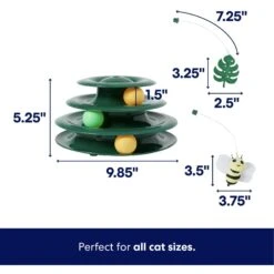 Frisco Bee & Leaf Cat Tracks Cat Toy With Catnip 8 Frisco Bee & Leaf Cat Tracks Cat Toy With Catnip -Frisco 308889 PT1. AC SS1800 V1695760929