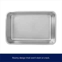 Frisco Stainless Steel Cat Litter Box -Frisco 309857 PT2. AC SS1800 V1675279698