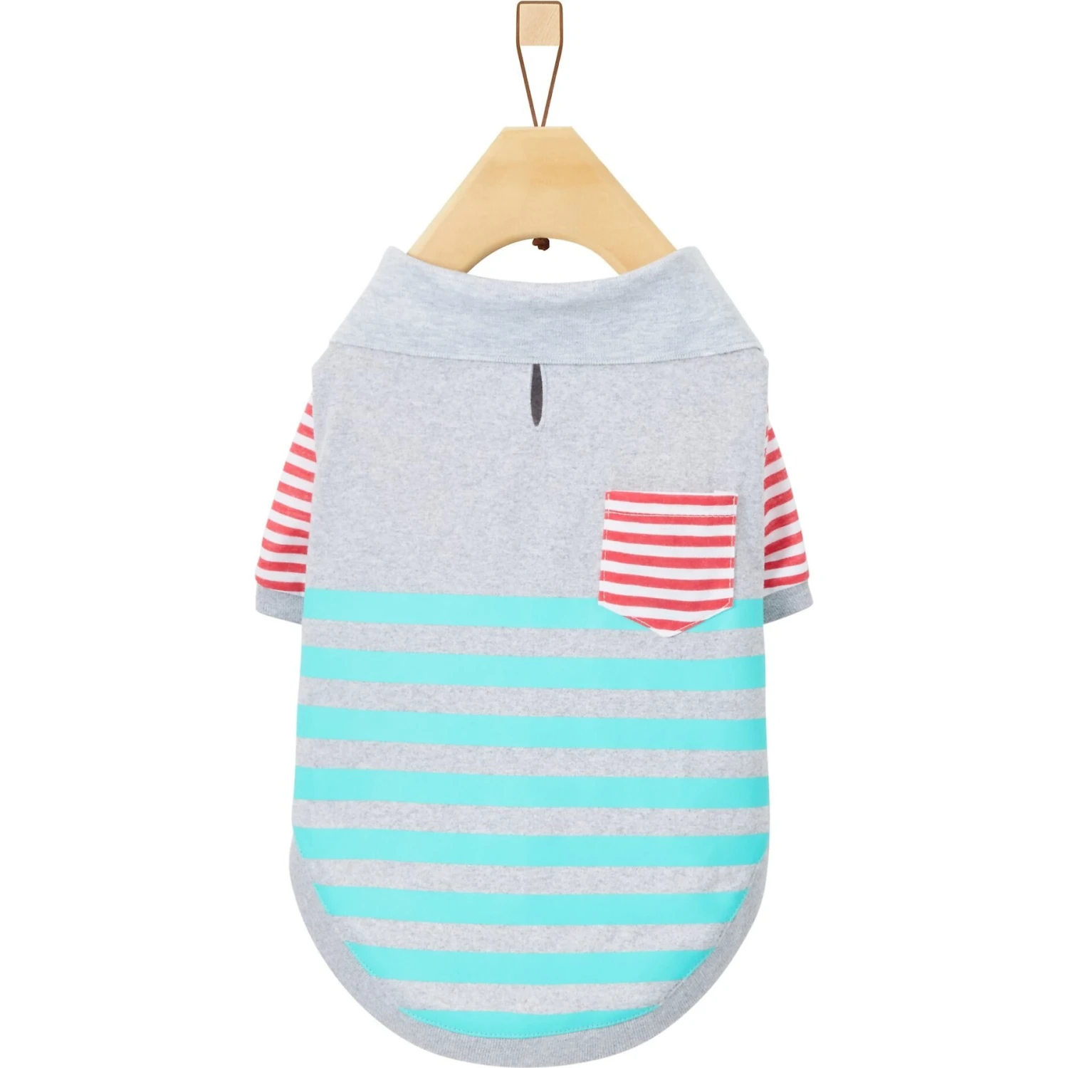 Frisco Striped Polo Dog & Cat Shirt 6 Frisco Striped Polo Dog & Cat Shirt - Image 4