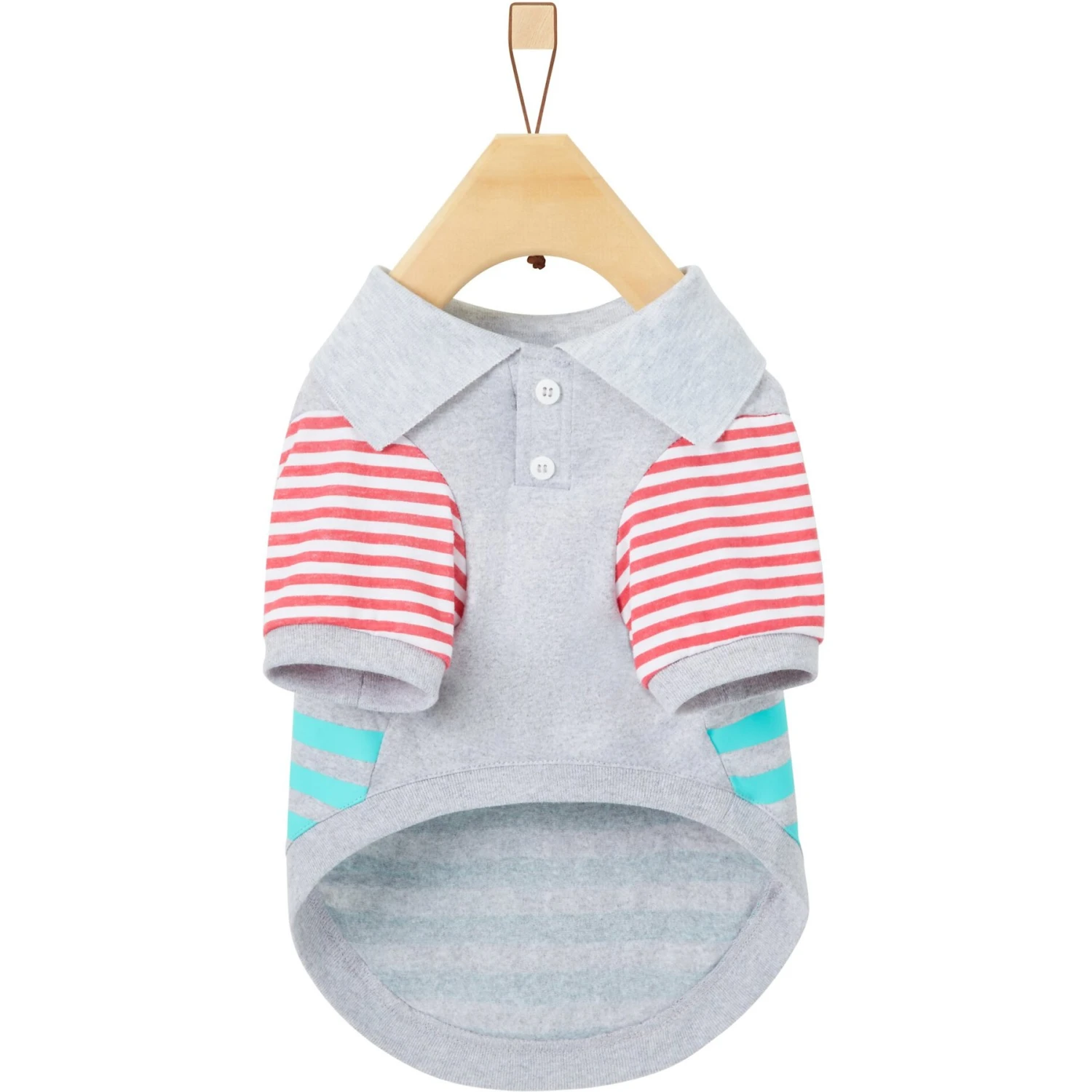 Frisco Striped Polo Dog & Cat Shirt 7 Frisco Striped Polo Dog & Cat Shirt - Image 5