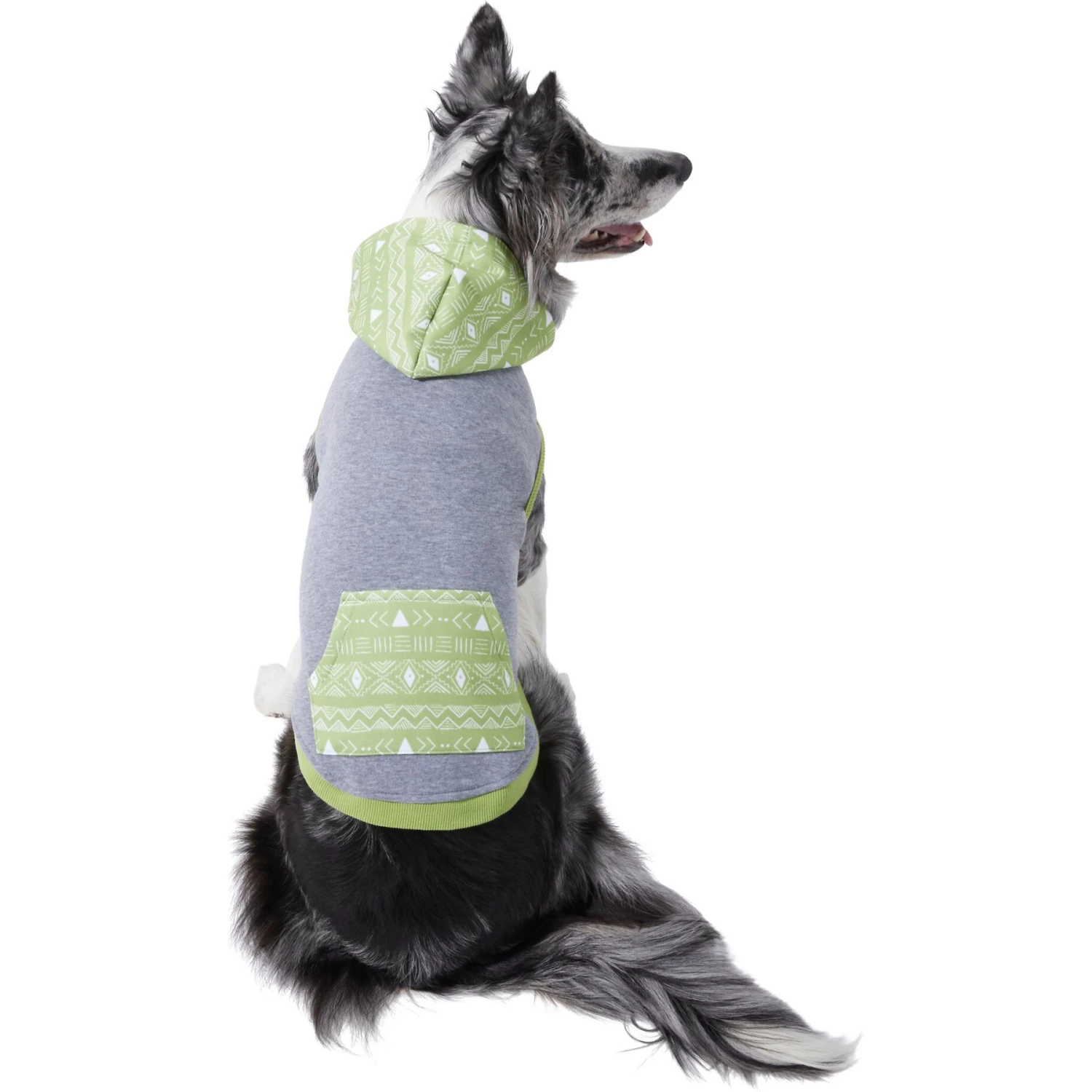Frisco Green Southwest Dog & Cat Hoodie 3 Frisco Green Southwest Dog & Cat Hoodie